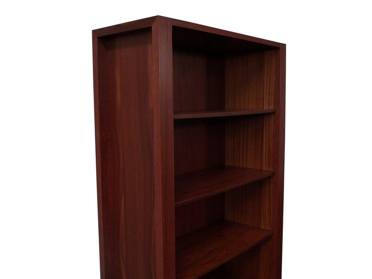 Lumino Jarrah 2 Drawer Bookcase Living Elements