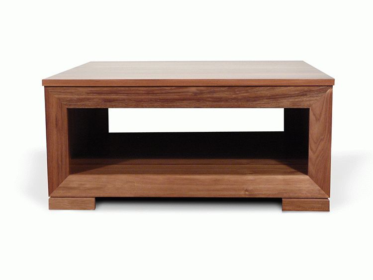 Macedon Tasmanian Blackwood Coffee Table Square Living Elements