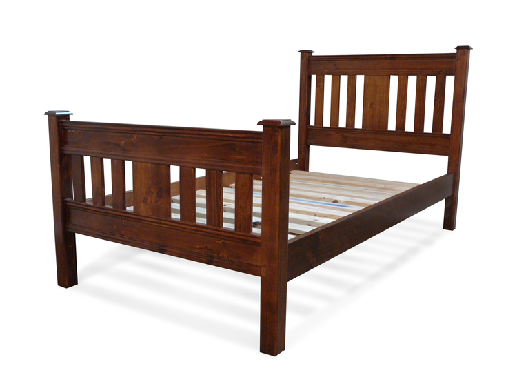 Details about Solid Timber Federation KING Single Bed