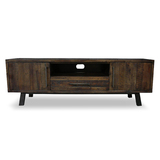 Zeus Scandustrial Recycled Timber 1800 TV Entertainment Unit