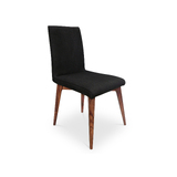Quinn Tasmanian Blackwood Dining Fabric Chair - Midnight