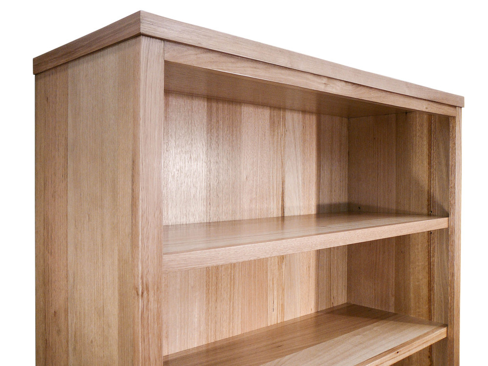 Stoke Tasmanian Oak 1100 Bookcase with Loop Legs