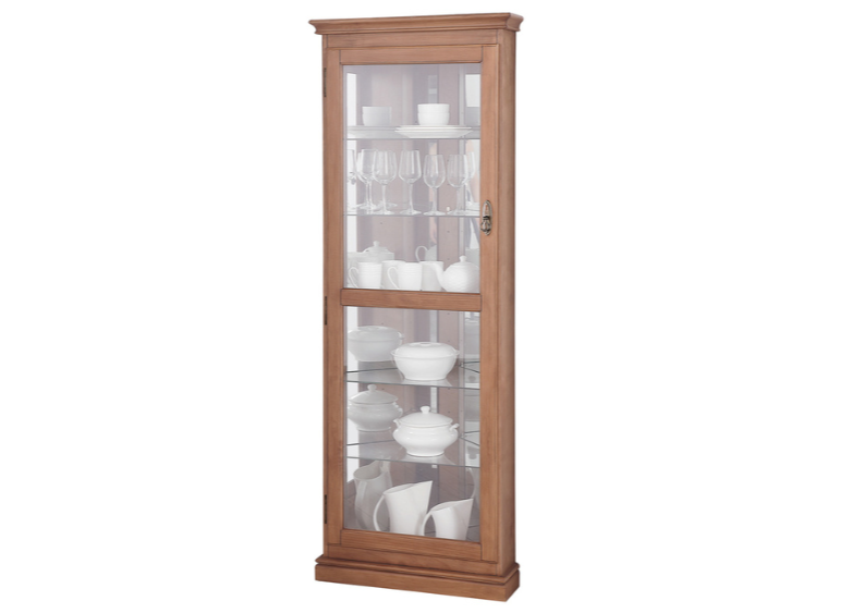 Arcadia Corner Hardwood Display Cabinet Display Cabinets