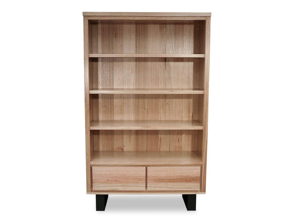 Stoke Tasmanian Oak 1100 Bookcase with Loop Legs