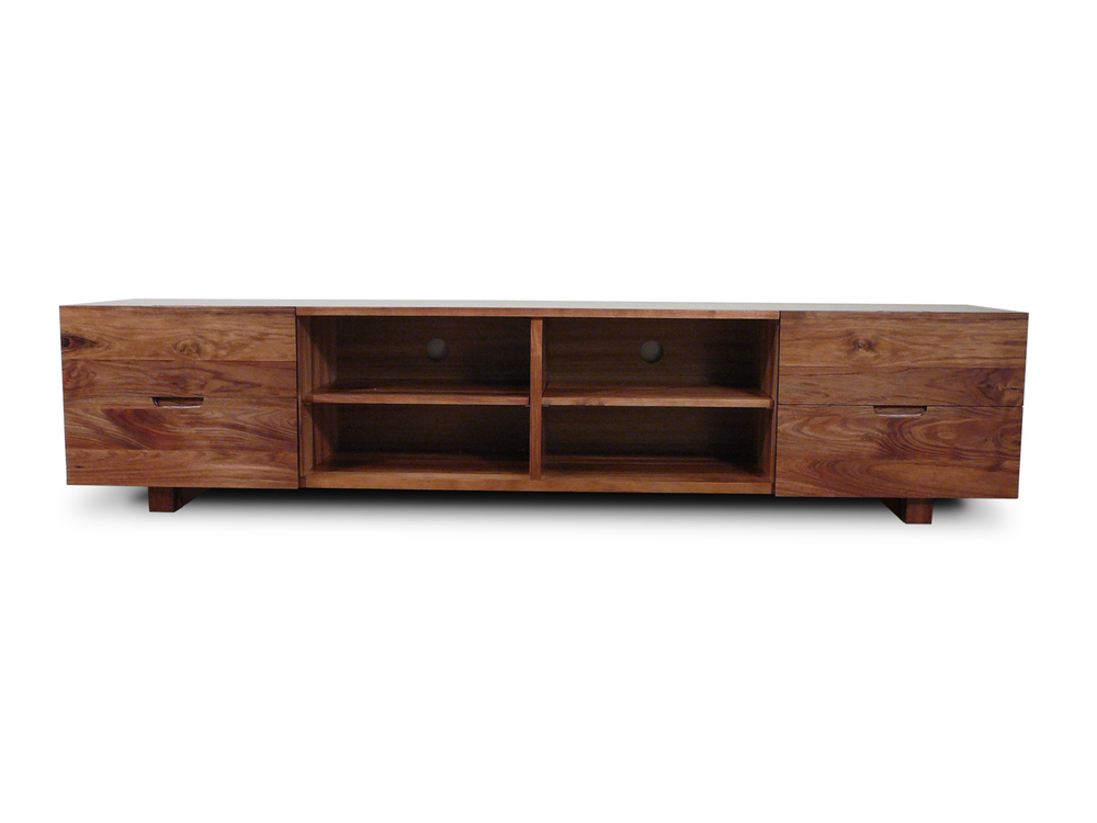 Details About Manhattan Tasmanian Blackwood Lowline Tv Entertainment Unit Lcd Led Timber