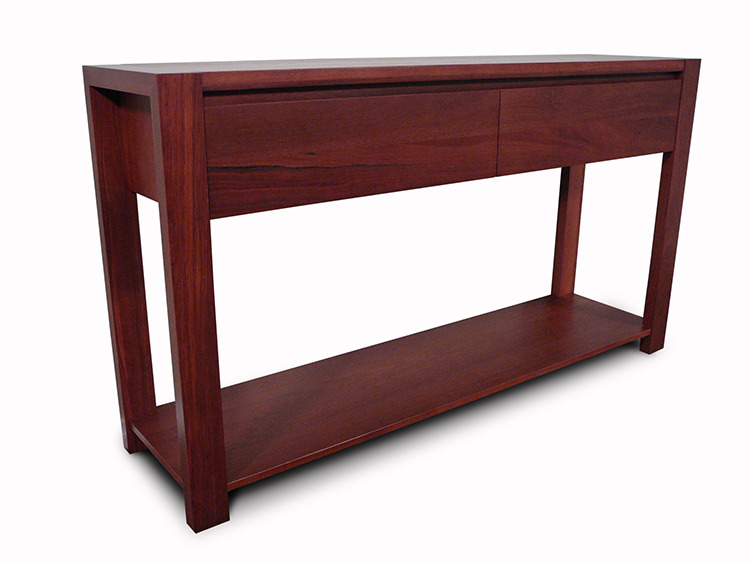 Lumino Jarrah Hall Console Table Cabinet Buffet Timber Wooden Ebay