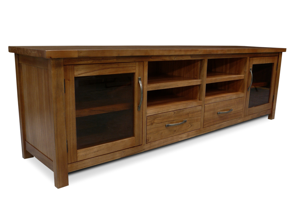 Stonybrook Mountain Ash Hardwood Large 2200 TV Unit