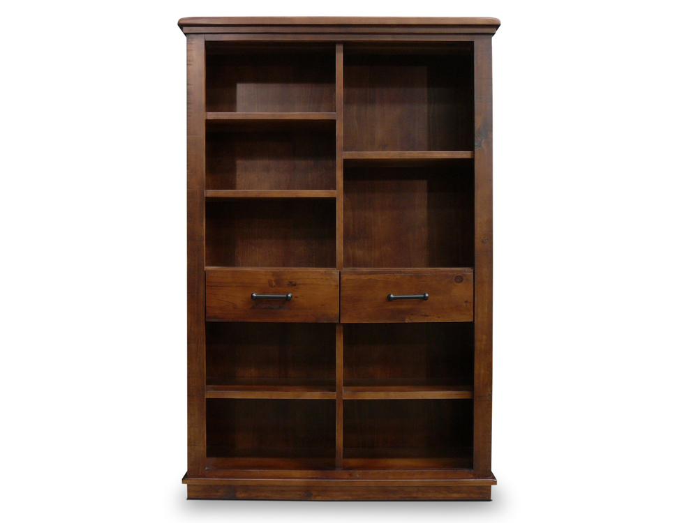 Beckett Rustic Solid Timber Staggered Cube Bookcase 5655 Jpg