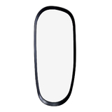 Organic Pebble Mirror #3 - Black American Oak Frame