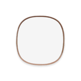 Framed Wall Mirror #1 - American Oak Frame - Small