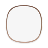 Framed Wall Mirror #1 - American Oak Frame - Large