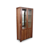 Lumino Tasmanian Blackwood 2 Door Display Cabinet 