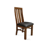 Stonybrook Mountain Ash Hardwood Dining Chair w Choc Seat Pad