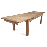 Tasmanian Oak 1500-2500 Extension Dining Table 