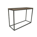 Rubix Mango Wood with Metal Frame Hall Console Table