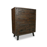 Zeus Scandustrial Recycled Timber Tallboy Chest