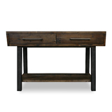 Zeus Scandustrial Recycled Timber Hall Table