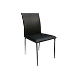 Remo Dining Chair with Black Metal Legs