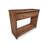 Marri Eucalypt Timber 1000 Small Hall Console Table - Live Edge