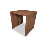 Marri Eucalypt Timber Side Lamp Table - Live Edge
