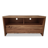 Marri Eucalypt Timber 1000 Open Shelf Small TV Unit - Live Edge