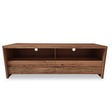 Marri Eucalypt Timber 1500 Open Shelf TV Unit - Live Edge