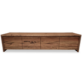 Marri Eucalypt Timber 2000 Enclosed Media TV Unit - Live Edge