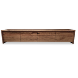 Marri Eucalypt Timber 2400 Enclosed Media TV Unit - Live Edge