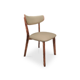 Kieran Retro Dining Chair - Tasmanian Blackwood - TAUPE