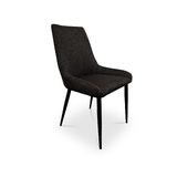 Airley Fabric Dining Chair - CHARCOAL