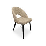 Mimi Fabric Upholstered Dining Chair - BEIGE