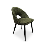Mimi Chenille Upholstered Dining Chair - GREEN