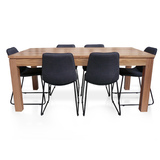 Elwood Tasmanian Oak 1800 Dining Set Package
