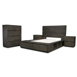 Xavier Recycled Timber QUEEN Bed Tallboy Bedroom Package
