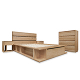 Highland Messmate Timber Tallboy Bedroom Package QUEEN