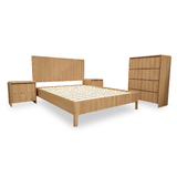 Aurora American Oak Tallboy Bedroom Package