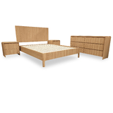 Aurora American Oak Dresser Bedroom Package KING