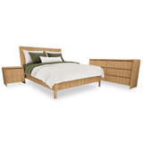 Aurora American Oak Dresser Bedroom Package KING