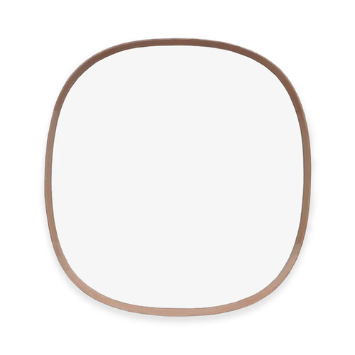 Framed Wall Mirror #1 - American Oak Frame - Large