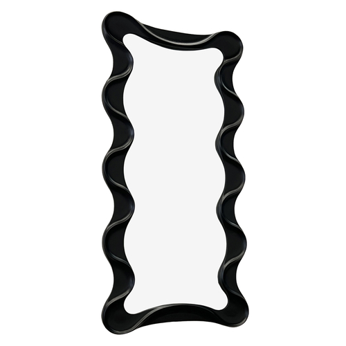 Framed Wall Mirror #3 - Matt Black American Oak Frame