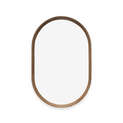 Framed Wall Mirror #8 - Natural American Oak Frame