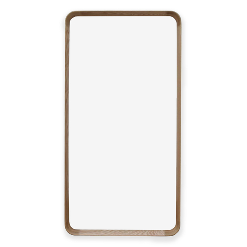 Framed Wall Mirror #9 - Natural American Oak Frame