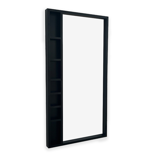 Framed Wall Mirror #12 - Black American Oak Frame