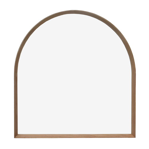 Arch Wall Mirror #2 - Natural American Oak Frame