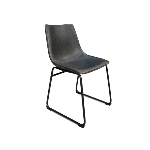 Oregon Dining Chair Black Vintage