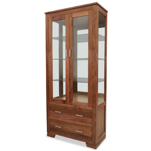 Bermagui Tasmanian Blackwood Timber & Glass Display Cabinet