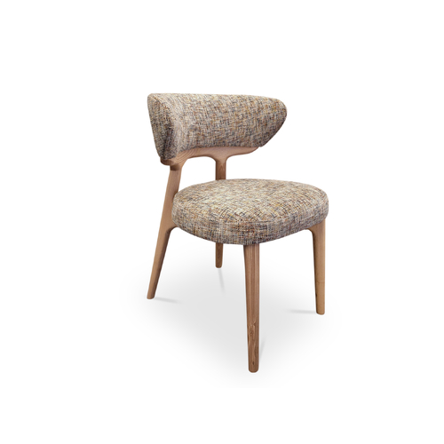 Custom Made Dining Chair #21 Ricki - CUSTOM LEG COLOUR / CUSTOM UPHOLSTERY