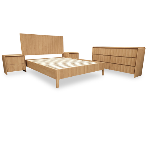 Aurora American Oak Dresser Bedroom Package